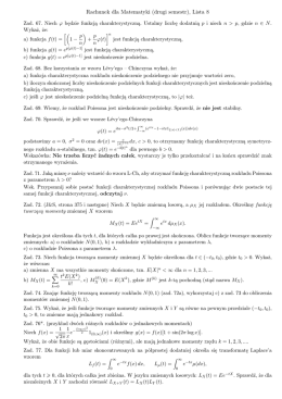 Rachunek dla Matematyki (drugi semestr), Lista 8