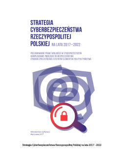 Strategia Cyberbezpieczeństwa Rzeczypospolitej Polskiej na lata