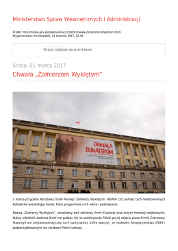 Generuj PDF - Ministerstwo Spraw Wewnętrznych i Administracji