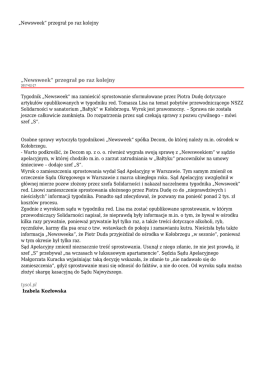 „Newsweek” przegrał po raz kolejny