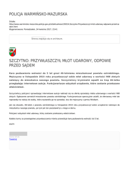 Generuj PDF - Policja Warmińsko