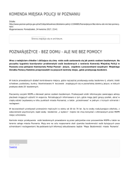 Generuj PDF - Komenda Miejska Policji w Poznaniu