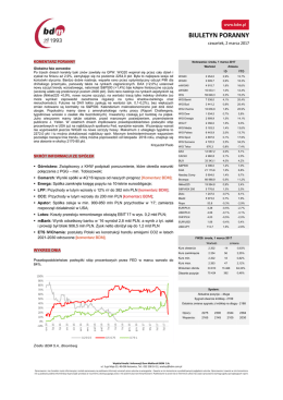 Globalna fala wzrost&oacute;w