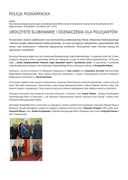 Generuj PDF - Policja Podkarpacka