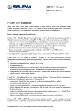 Pobierz RB 4/2017 Powołanie osoby zarządzającej
