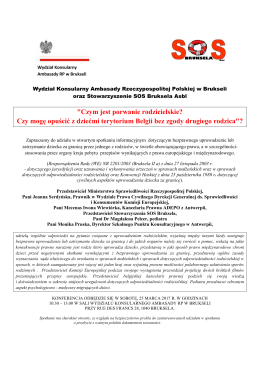 "Czym jest porwanie rodzicielskie? Czy mogę opuścić z dziećmi