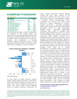 komentarz tygodniowy