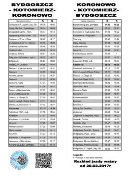 Kotomierz - PKS Bydgoszcz