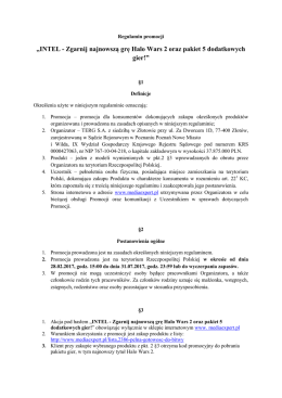 INTEL - Zgarnij najnowszą grę Halo Wars 2 oraz