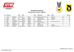 Klasyfikacja klasy K4