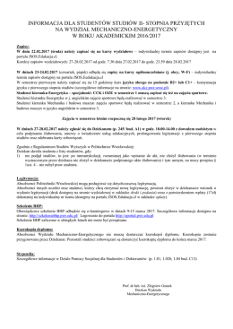 pobierz plik - Wydział Mechaniczno