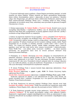 Ogłoszenia Parafialne