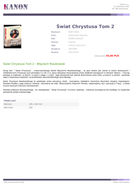 Świat Chrystusa Tom 2