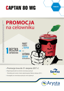 Captan Promocja 2017