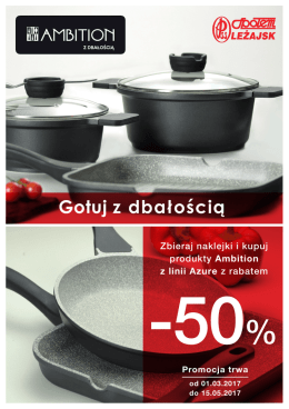 Gotuj z dbałością