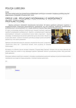 Generuj PDF - Policja Lubelska