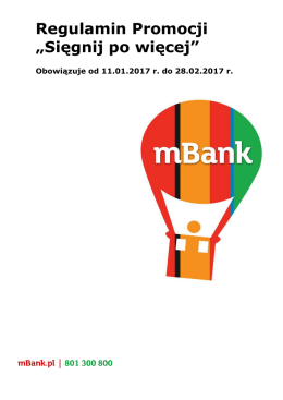 Regulamin Promocji &bdquo;Sięgnij po więcej&rdquo;