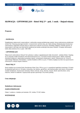 801 011 864 SŁOWACJA