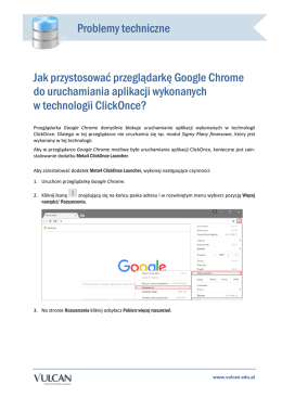 Jak przystosować przeglądarkę Google Chrome do