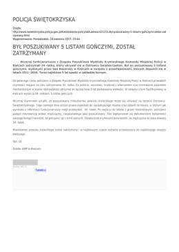 Generuj PDF - Policja Świętokrzyska