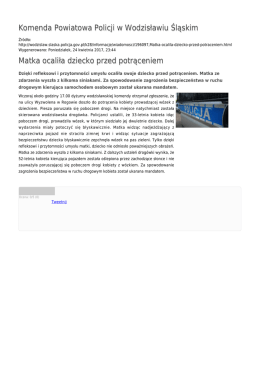 Generuj PDF - Komenda Powiatowa Policji w Wodzisławiu Śląskim