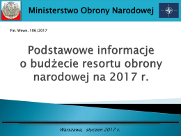 Pobierz - Ministerstwo Obrony Narodowej