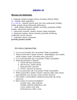 GRUPA IV