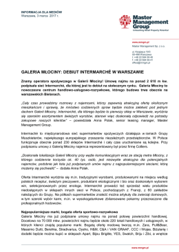 pobierz w pdf - Galeria Młociny