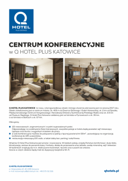Pobierz informator konferencyjny