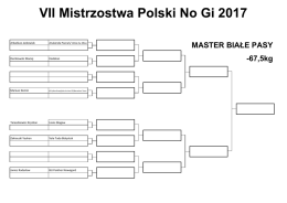 drabinki MASTER BIAŁE PASY
