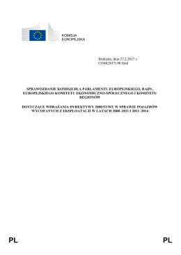 KOMISJA EUROPEJSKA Bruksela, dnia 27.2.2017 r