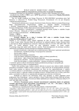 niezabudowana działka nr 503/2 o pow. 2,0747 ha