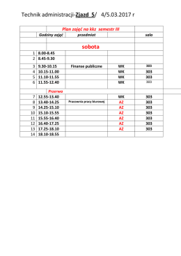 Technik administracji-Zjazd 5