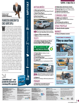 FRANCUSKI KONCERN PSA CHCE KUPIĆ OPLA Filmy na smartfony