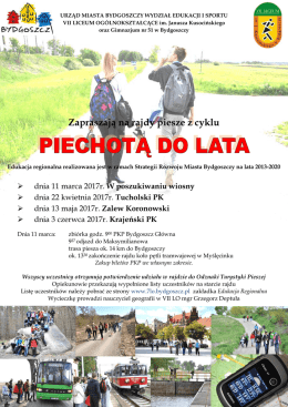 Harmonogram rajd&oacute;w