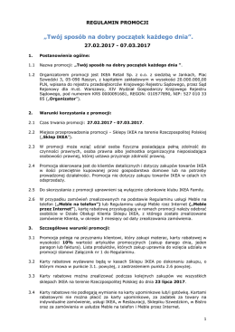 &bdquo;Tw&oacute;j spos&oacute;b na dobry początek każdego dnia&rdquo;.