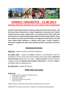 ŁOWICZ I MAURZYCE