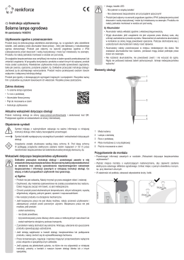 Solarna lampa ogrodowa - www.produktinfo.conrad.com