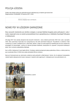 Generuj PDF - Policja Łódzka