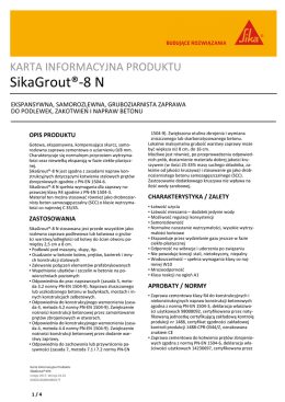 SikaGrout&reg;