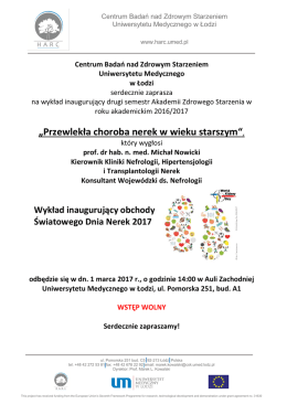 Światowy Dzień Nerek 2017