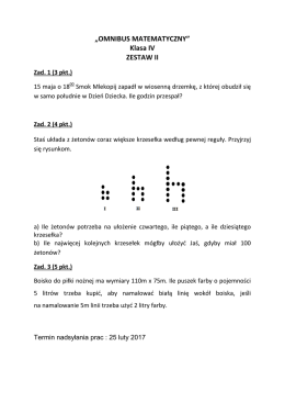 &bdquo;OMNIBUS MATEMATYCZNY&rdquo; Klasa IV ZESTAW II