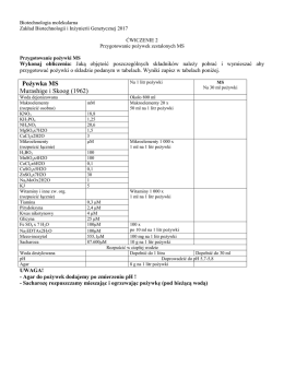 instrukcja - Zakład Biotechnologii i Inżynierii Genetycznej