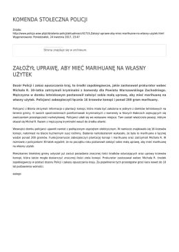 Generuj PDF - Komenda Stołeczna Policji