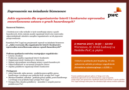 Zaproszenie na wydarzenie