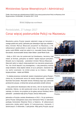 Generuj PDF - Ministerstwo Spraw Wewnętrznych i Administracji