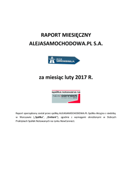 raport kwartalny