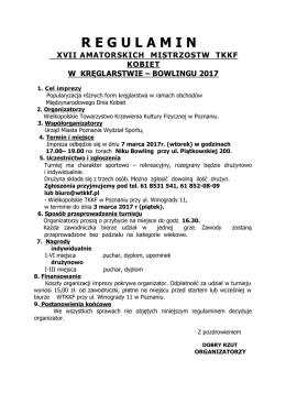 Pobierz pełen regulamin - Wielkopolskie Towarzystwo Krzewienia
