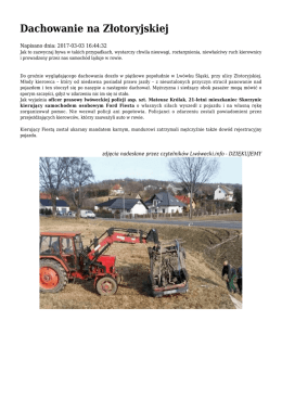 Dachowanie na Złotoryjskiej