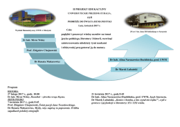 II PROJEKT EDUKACYJNY czyli Cele